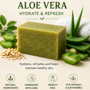 Aloe Vera Hydrating Soap | Natural Moisture & Skin Refresh