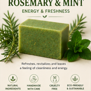 Rosemary & Mint Soap | Energy & Freshness