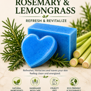 Rosemary & Lemongrass Soap – Refresh & Revitalize